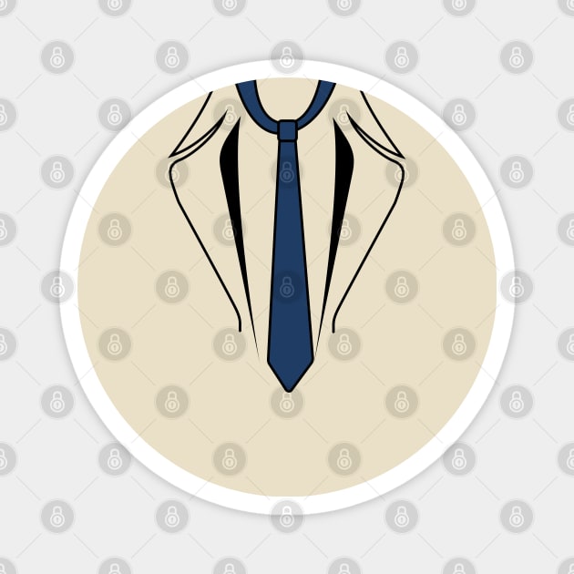 Supernatural - Castiel's Jacket Magnet by Red Ridge Designs